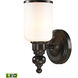 Leith LED 6 inch Oil Rubbed Bronze Vanity Light Wall Light