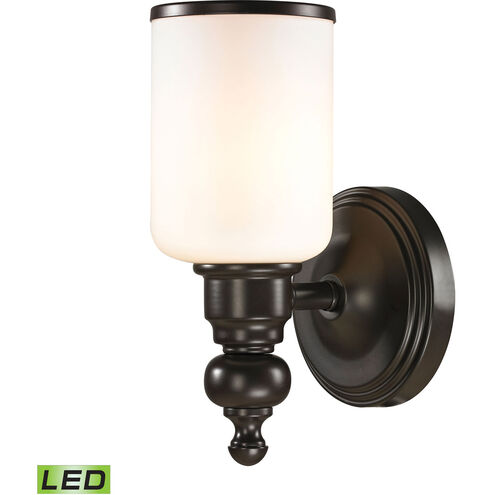 Leith LED 6 inch Oil Rubbed Bronze Vanity Light Wall Light