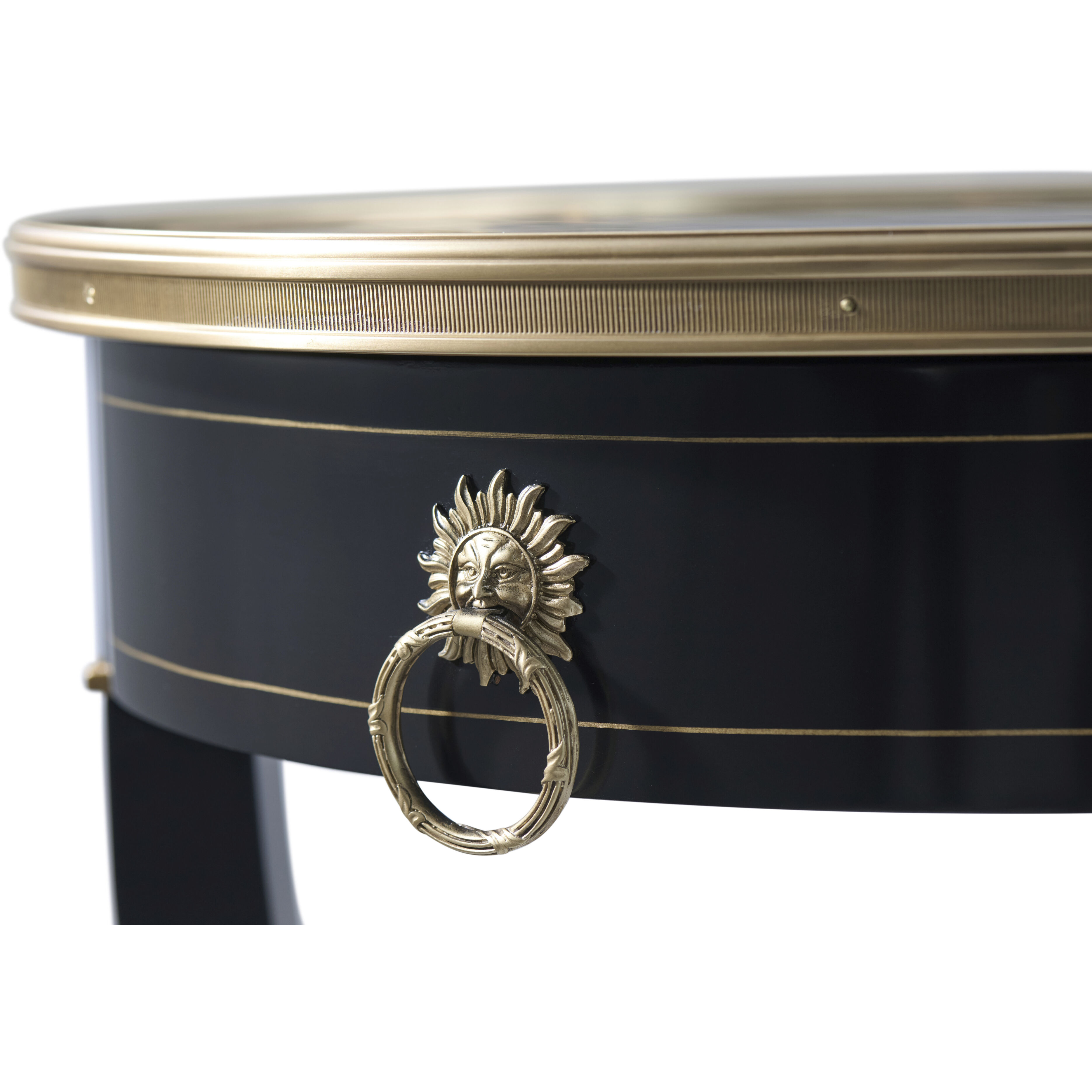 Brushwork 28 X 20 inch Lamp Table, Wooden