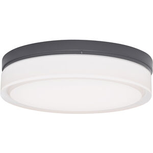 Sean Lavin Cirque LED 2 inch Charcoal Outdoor Wall/Flush Mount in LED 90 CRI 3000K 120V, Integrated LED