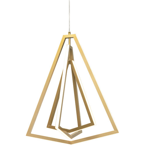 Gianna LED 24 inch Gold Pendant Ceiling Light