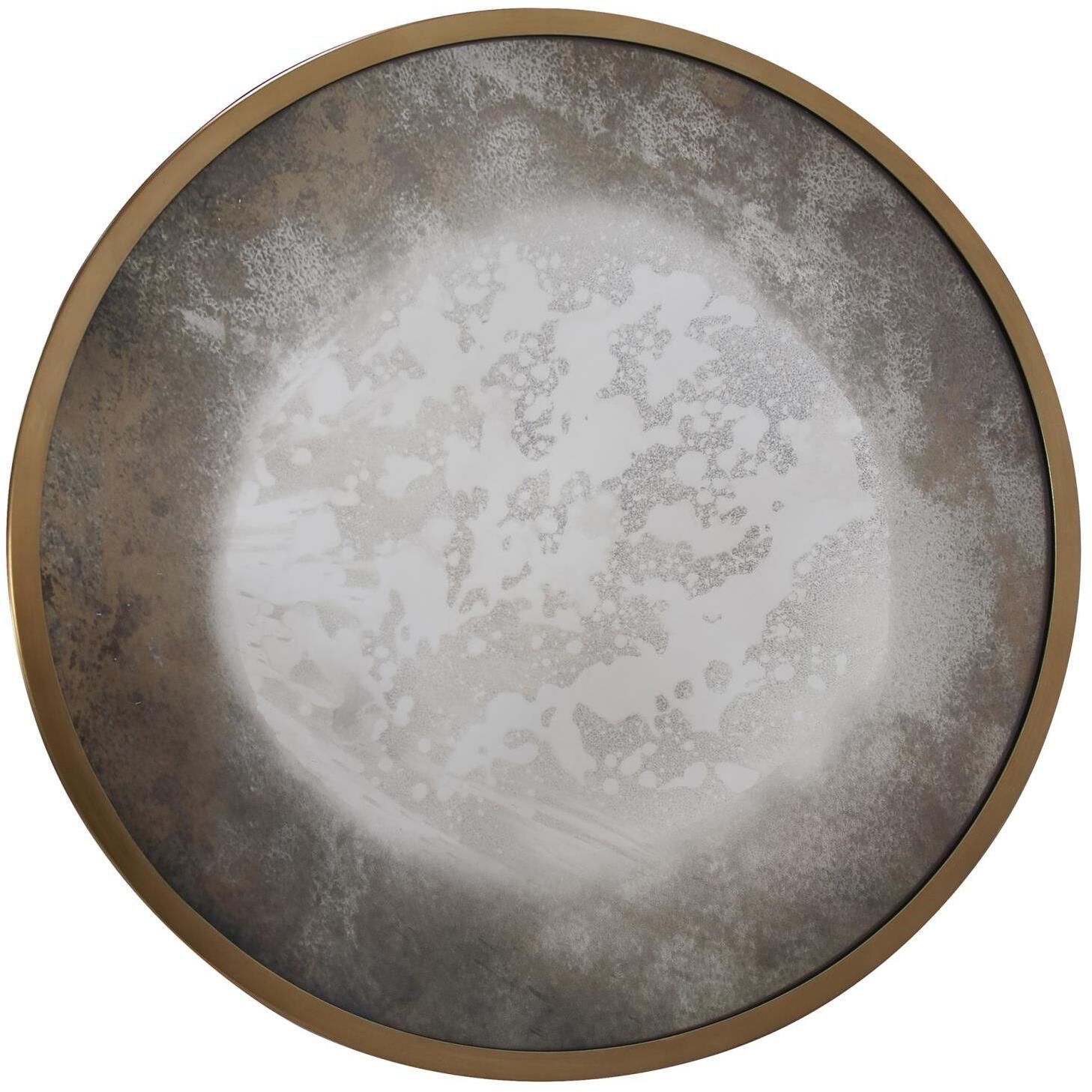 Albizzi 22.5 X 22.5 inch Brass Mirror