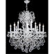 Vienna 12 Light 30 inch Silver Chandelier Ceiling Light