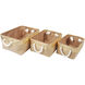 Alcott 16 X 7 inch Basket, Set of 3
