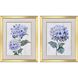 Pretty in Purple Purple and Green and Gray Framed Art