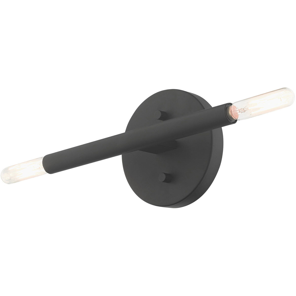 Copenhagen 2 Light 16 inch Black ADA ADA Sconce Wall Light 