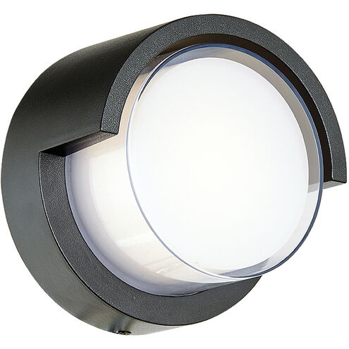 Geo LED 6.7 inch Matte Black ADA Wall Sconce Wall Light