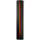 Gallery 3 Light 4.3 inch Dark Smoke ADA Sconce Wall Light, Small - Open Box