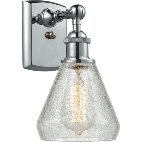 Ballston Conesus 1 Light 6 inch Polished Chrome Sconce Wall Light, Ballston