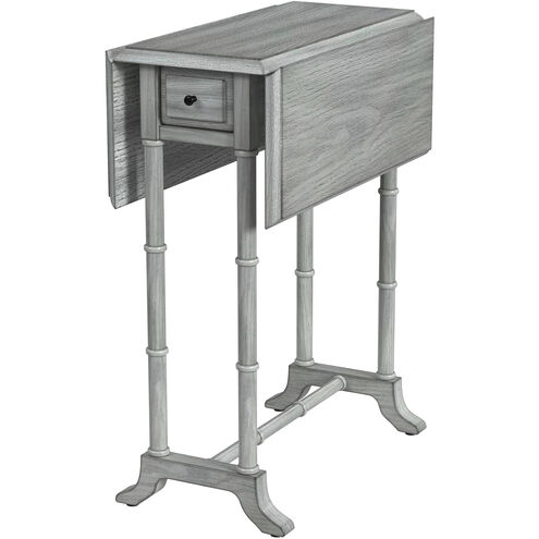 Darrow Drop-Leaf Side Table in Gray