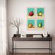 Culinary Collection Scooped Ivory Wood With Embossing Framed Art