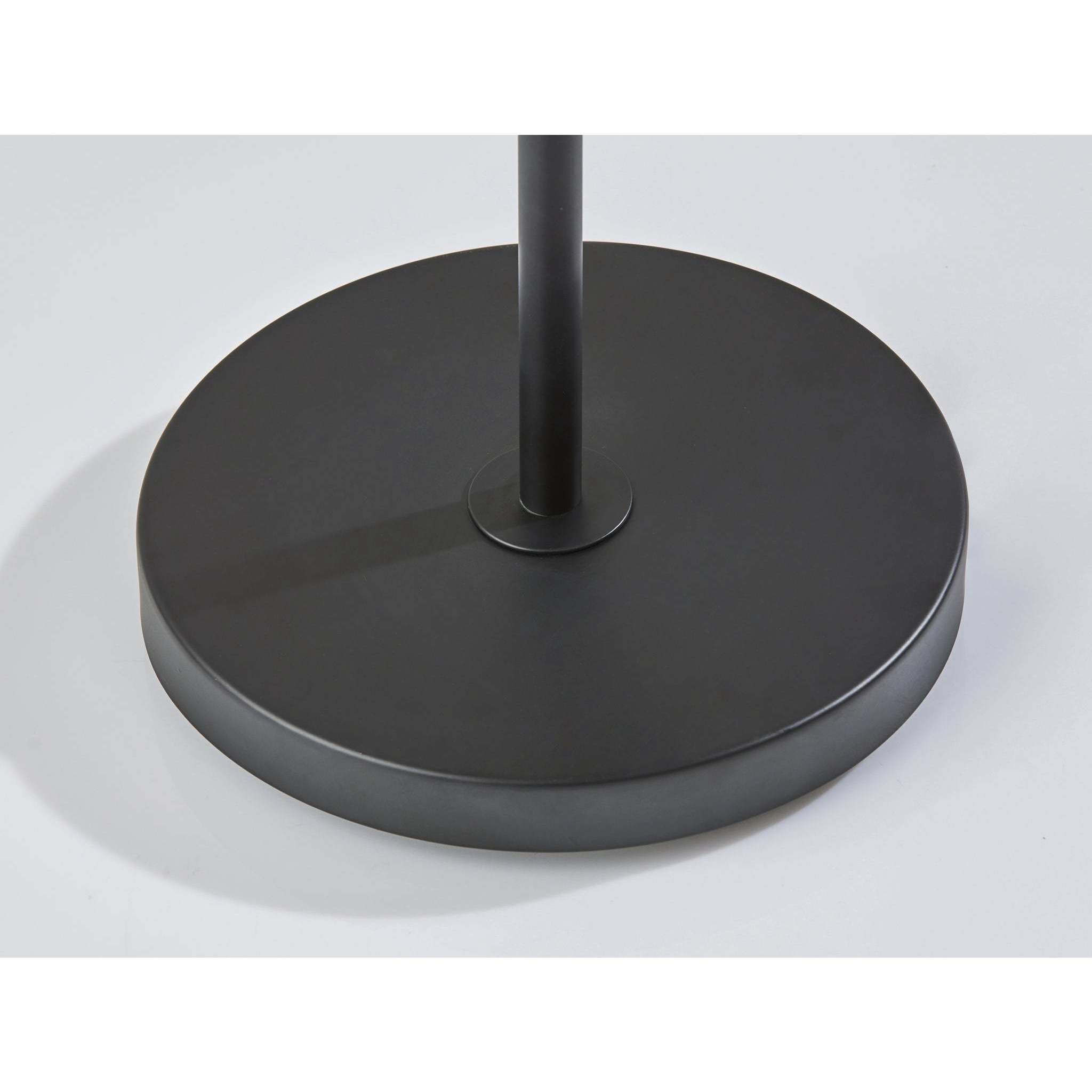 Milo 60 inch 100.00 watt Black Floor Lamp Portable Light, Simplee Adesso