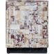 Stool 18.9 inch Brown/White Stool
