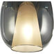 Dusk 1 Light 9.84 inch Black Pendant Ceiling Light in Smoke