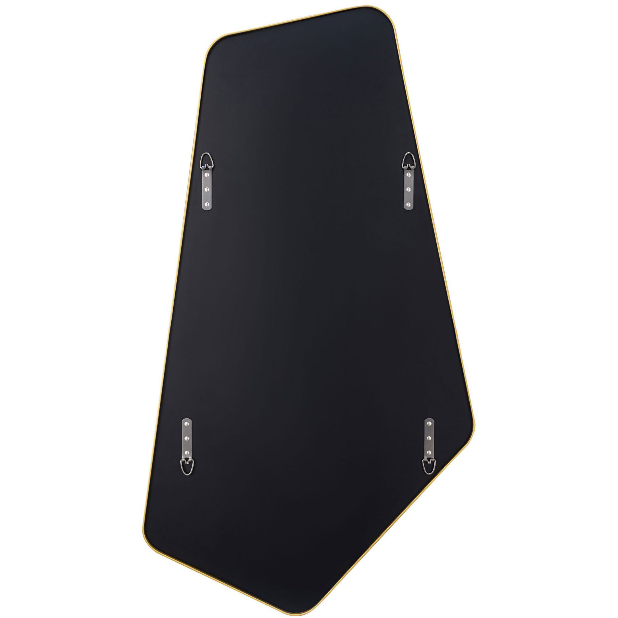 The Fun Trap 40 X 22 inch Gold Wall Mirror