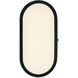 Melody LED 5 inch Flat Black ADA Wall Sconce Wall Light