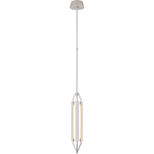 Kelly Wearstler Appareil LED 6 inch Polished Nickel Lantern Pendant Ceiling Light, Small