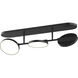 Novel LED 21.25 inch Black Bath Vanity Light Wall Light