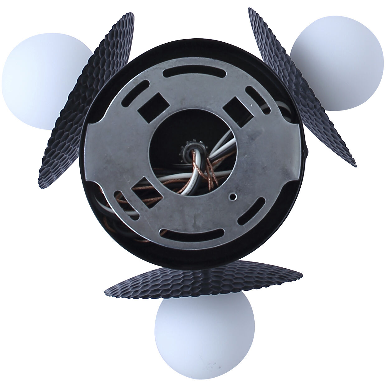 Mierka 3 Light 17.5 inch Black Chandelier Ceiling Light