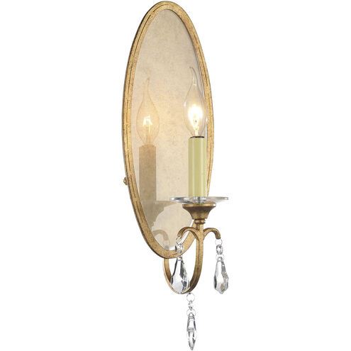 Electra 1 Light 6 inch Oxidized Bronze Wall Light