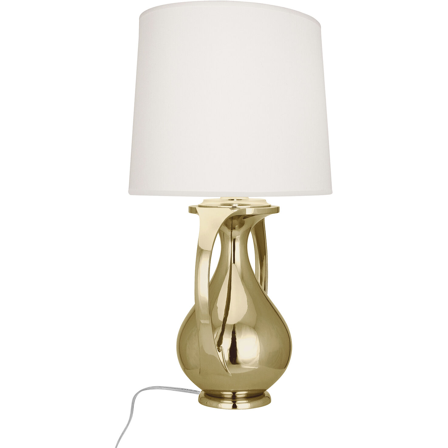 Belvedere 26.25 inch 150 watt Modern Brass Table Lamp Portable Light