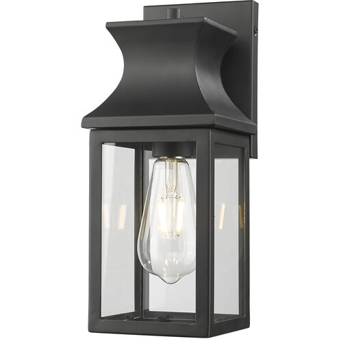 Stockwell 1 Light 13 inch Matte Black Exterior Wall Mount