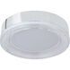 Waves LED 12 inch Chrome Flush Mount Ceiling Light