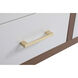 Boise 42 X 22 X 34 inch White Vanity Sink Set