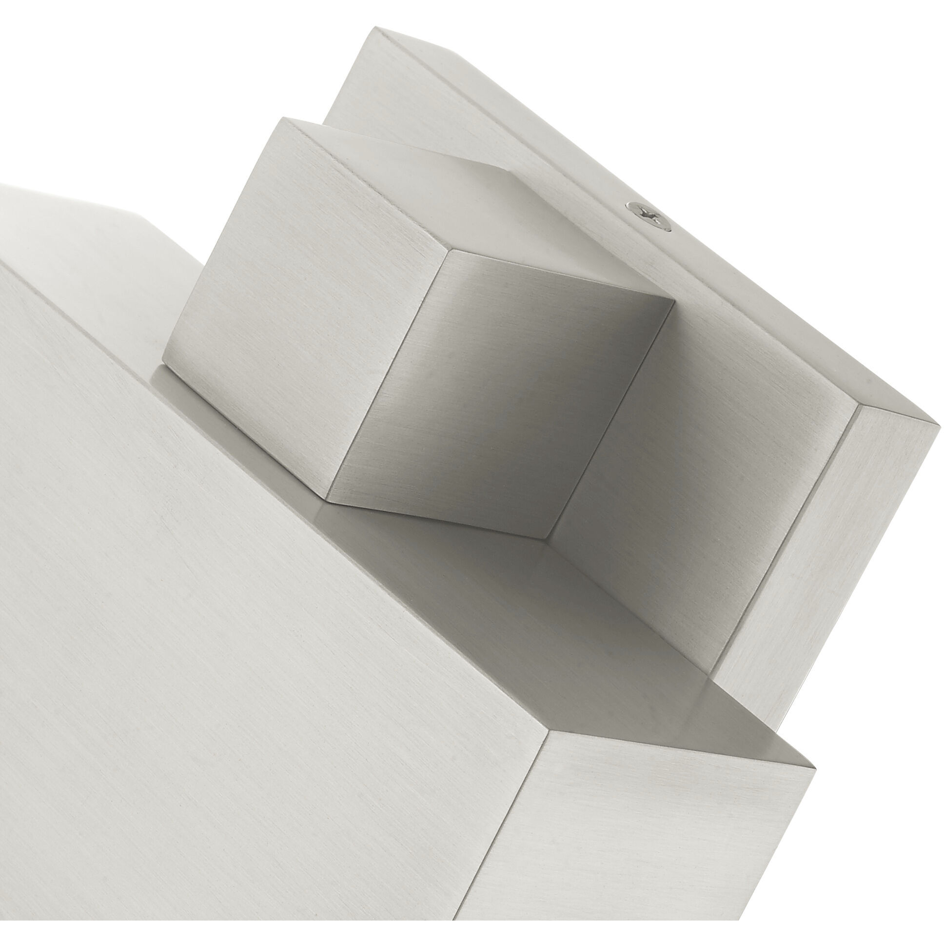 Lynx 1 Light 5 inch Brushed Nickel Outdoor ADA Wall Sconce