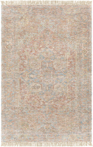 Amasya 90 X 60 inch Red Rug in 5 x 8, Rectangle