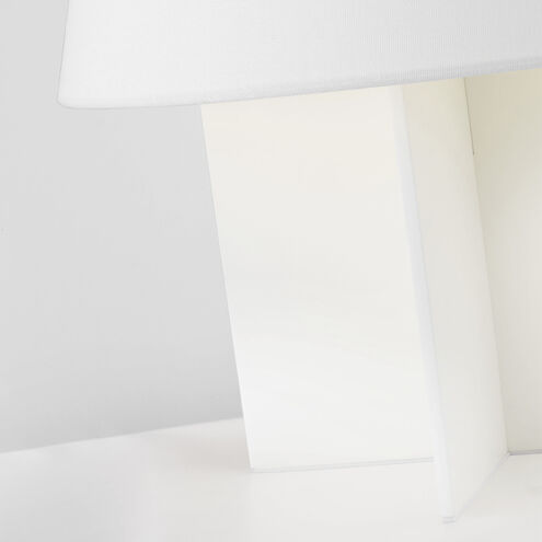 Kelly by Kelly Wearstler Blocco 16.75 inch 60 watt Soft Linen Table Lamp Portable Light