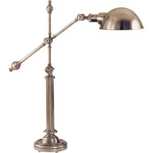 Chapman & Myers Pimlico 25 inch 60.00 watt Antique Nickel Table Lamp Portable Light
