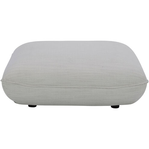 Zeppelin 14 inch White Ottoman