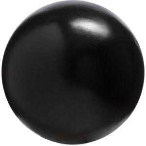 Black Black Concrete Ball Decorative Accent, Small