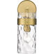 Fontaine 1 Light 5.5 inch Rubbed Brass Wall Sconce Wall Light in Rubbed Bronze