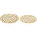 Regina Gold Tray, Set of 2