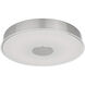 Parker LED 15.5 inch Brushed Nickel Flush Mount Ceiling Light
