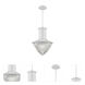 Skylar 1 Light 16 inch White Pendant Ceiling Light in Gloss White