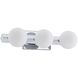 Orbitron 6 Light 21 inch Chrome Vanity Light Wall Light