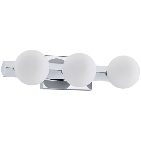 Orbitron 6 Light 21 inch Chrome Vanity Light Wall Light