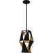 Piccolo 1 Light 10.25 inch Matte Black Mini Pendant Ceiling Light