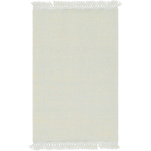 Mirabella 108 X 72 inch Bright Yellow, Pale Blue Rug