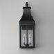Bramwell VX 3 Light 27 inch Black Patina Outdoor Wall Mount