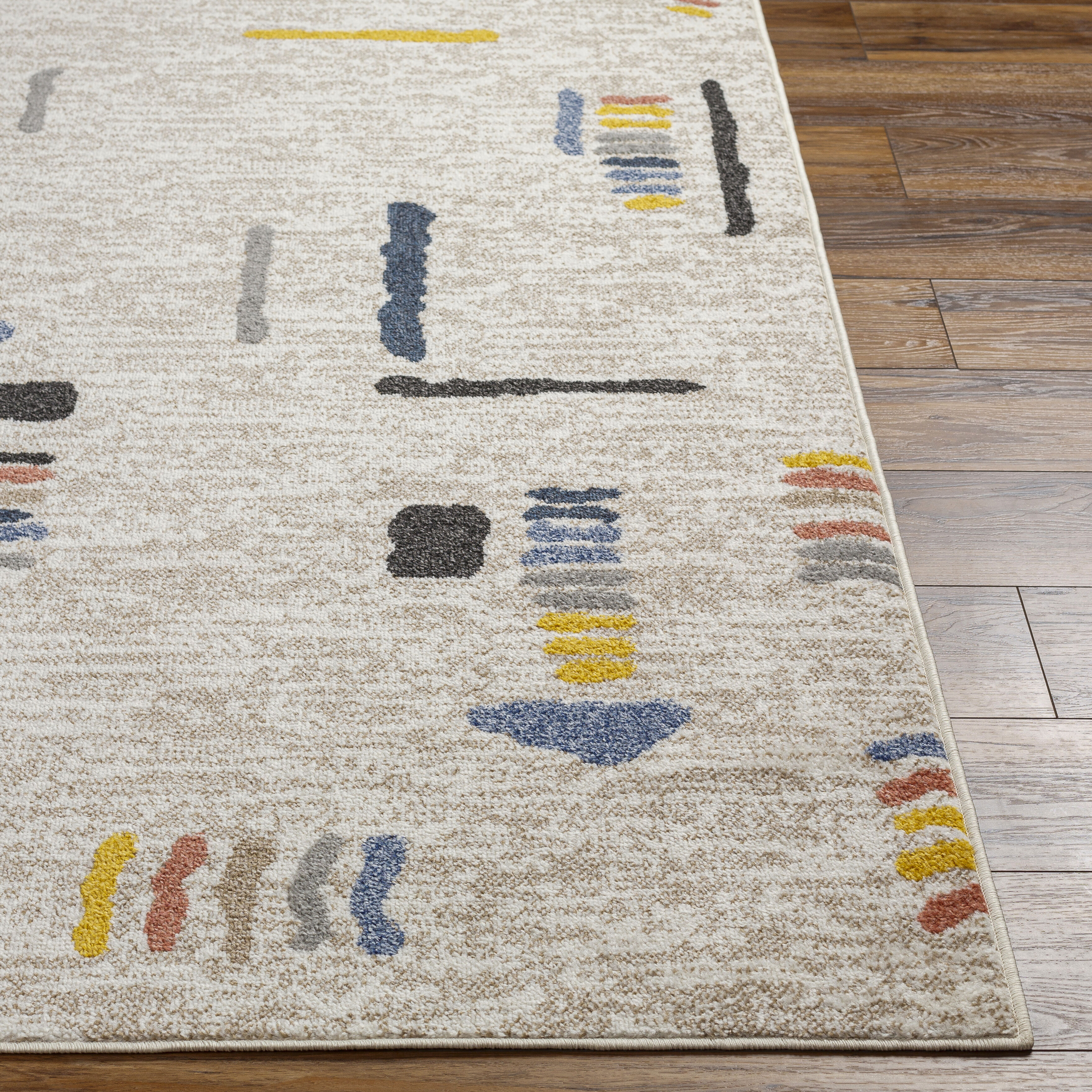 Delphi 84 X 63 inch Light Grey Rug, Rectangle