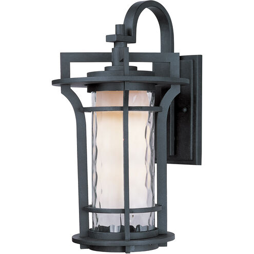 Oakville LED E26 LED 18 inch Black Oxide Outdoor Wall Mount