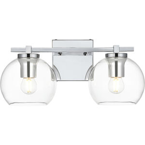 Juelz 2 Light 15.00 inch Bathroom Vanity Light