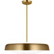 kate spade new york Draper 3 Light 22 inch Burnished Brass Pendant Ceiling Light