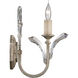 Beveled Arcs Wall Sconce Wall Light in Silver