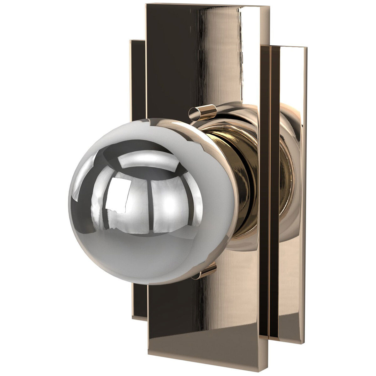 EVOLV LED 3.5 inch Brushed Brass ADA Wall Sconce Wall Light, Luna Family