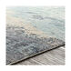Baranof 132 X 96 inch Sky Blue Rug in 8 x 11, Rectangle
